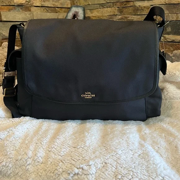 Coach Nylon Baby Diaper Bag Messenger Bag Tote 99292 - Picture 1 of 11